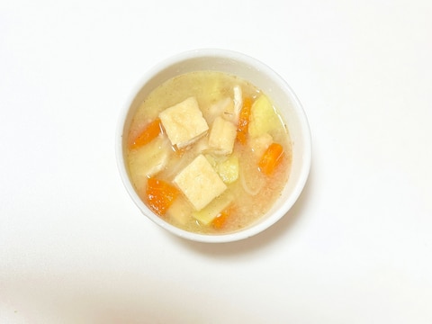 簡単油揚げのみそ汁